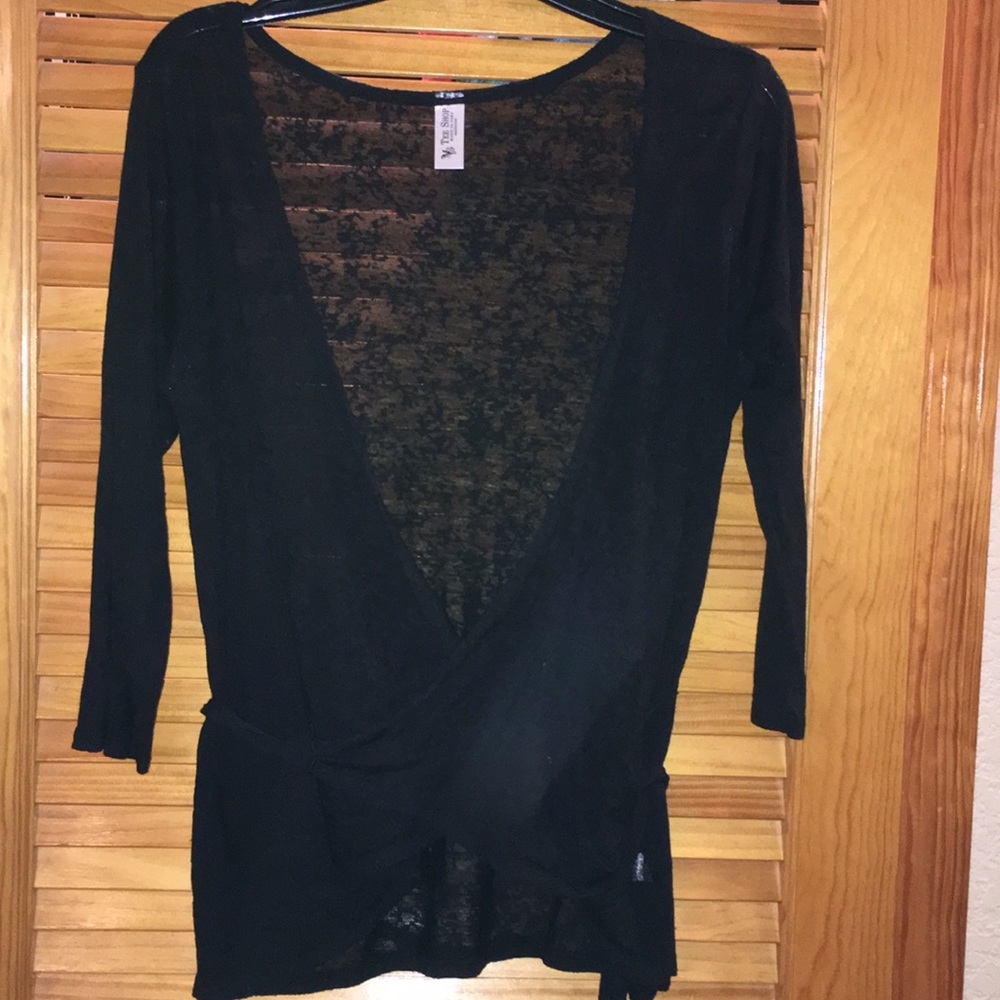 Victoria’s Secret Burnout Wrap Tee